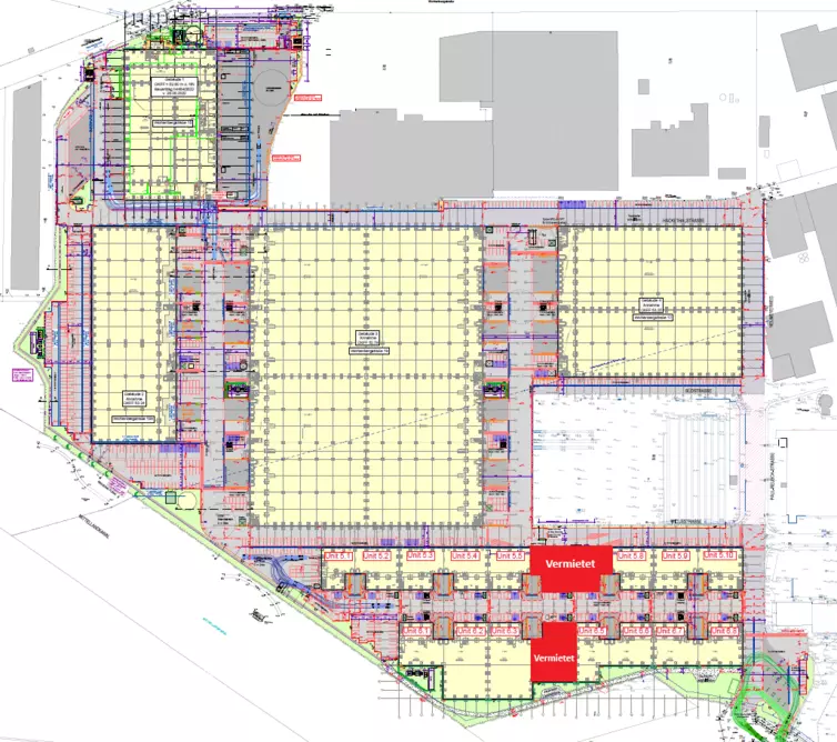 Lageplan Panattoni City Dock Hannover Zentrum