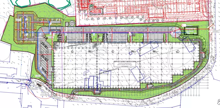 Lageplan BTS Bitburg