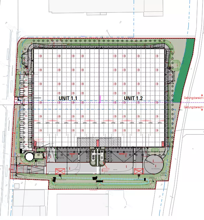 Layout Panattoni Park Friedewald