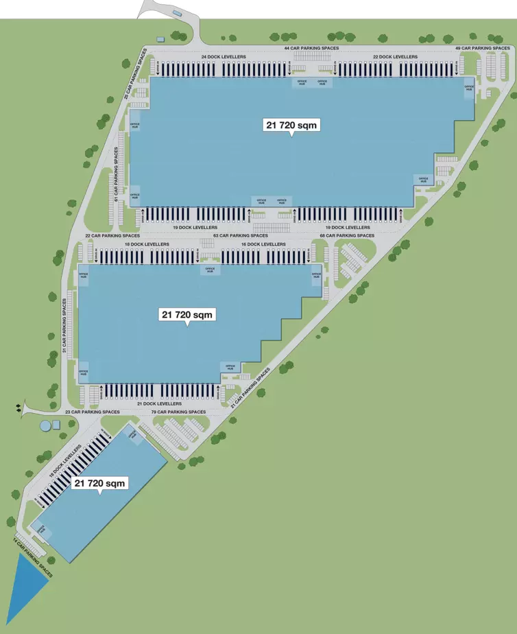 Panattoni Park Świebodzin II - siteplan