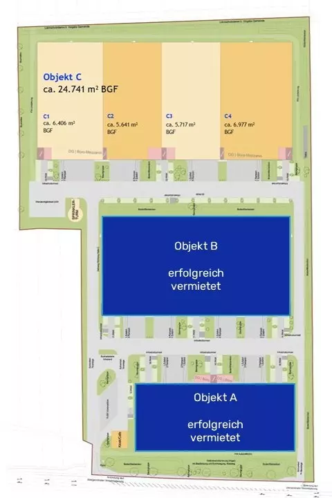 Lageplan Panattoni Park Graz Süd