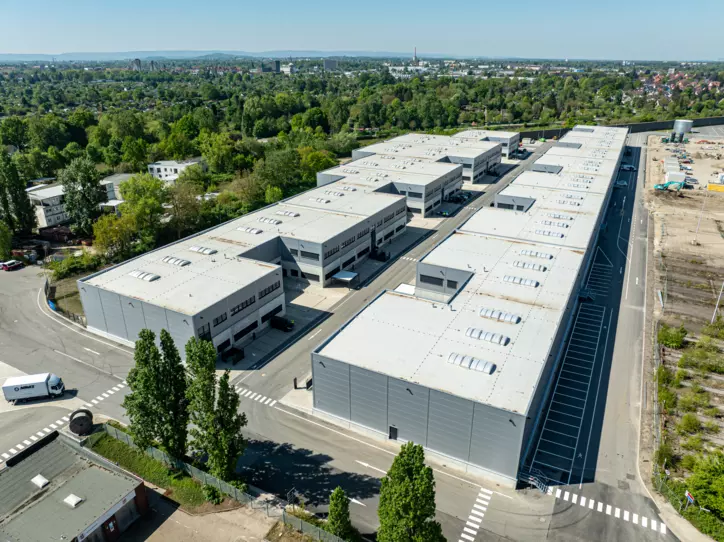 City Dock Hannover Zentrum_Luftaufnahme
